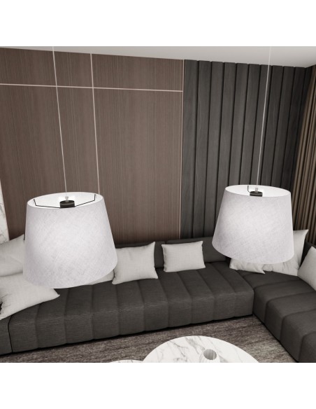 Lampa wisząca EPOCA 2 GREY EMIBIG