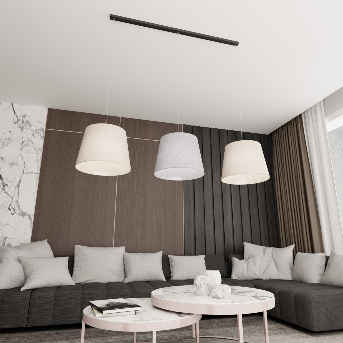 Lampa wisząca EPOCA 3 mix EMIBIG