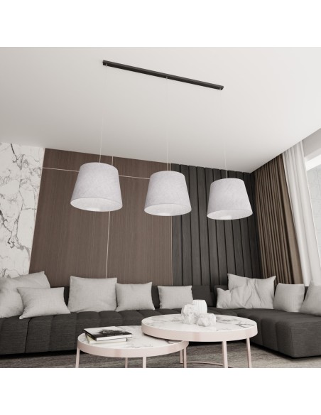 Lampa wisząca EPOCA 3 grey EMIBIG