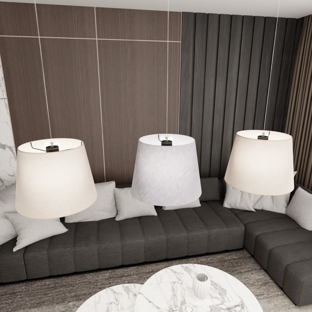 Lampa wisząca EPOCA 3 mix EMIBIG