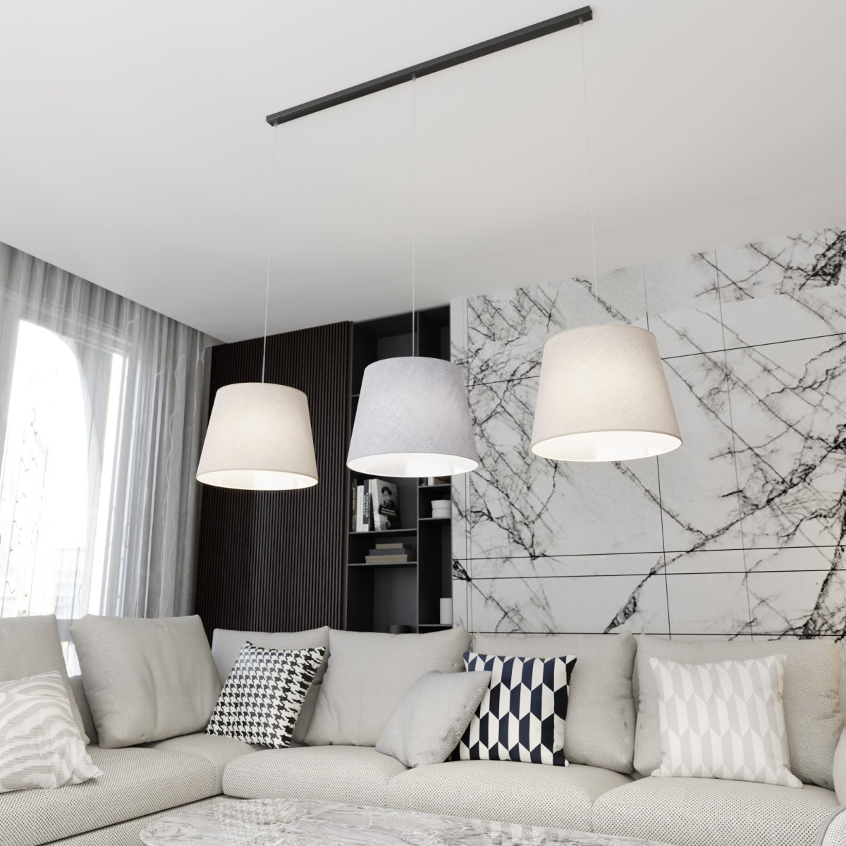 Lampa wisząca EPOCA 3 mix EMIBIG