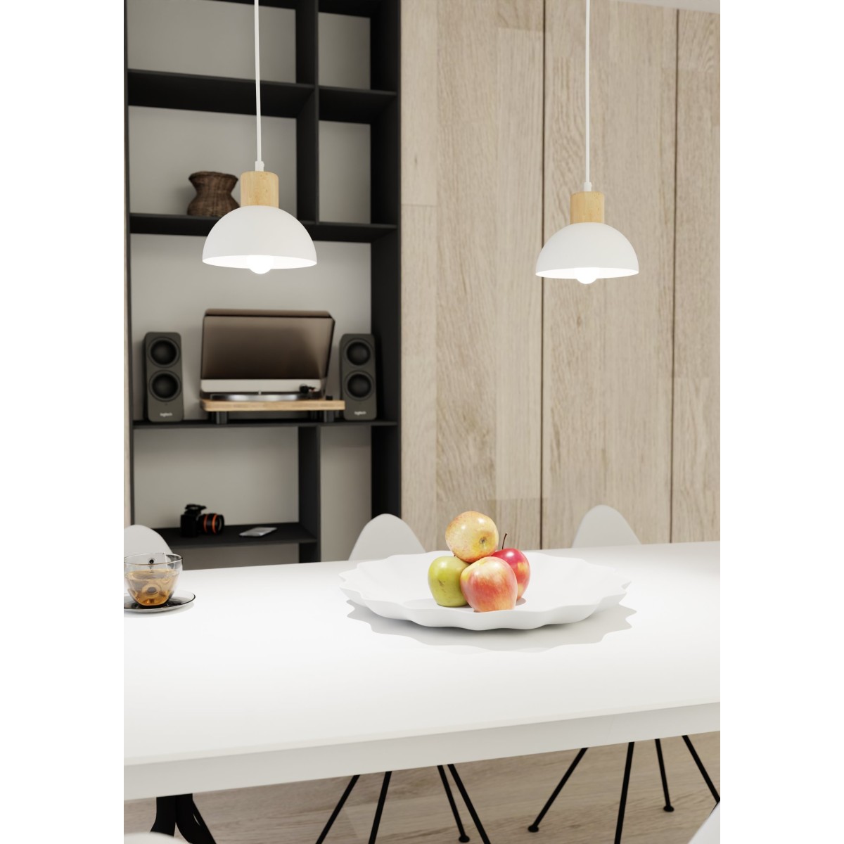 Lampa wisząca SECO 1 WHITE EMIBIG