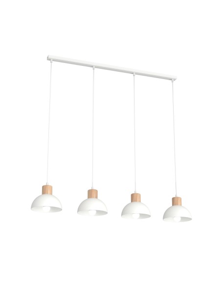 Lampa wisząca SECO 4 WHITE EMIBIG