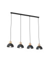 Lampa wisząca SECO 4 BLACK EMIBIG