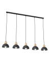 Lampa wisząca SECO 5 BLACK EMIBIG