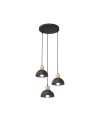 Lampa wisząca SECO 3 PREM BLACK EMIBIG