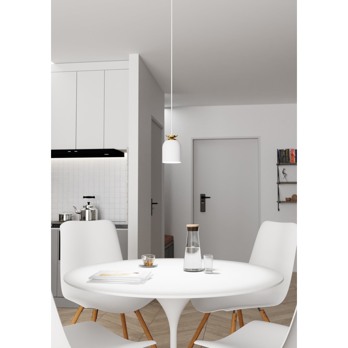 Lampa wisząca TARGET 1 WHITE EMIBIG