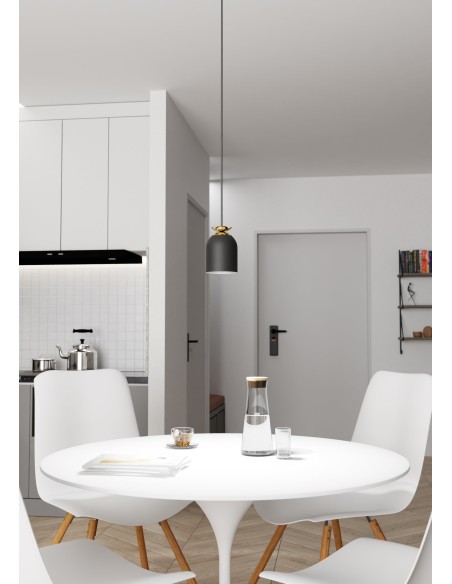 Lampa wisząca TARGET 1 BLACK EMIBIG