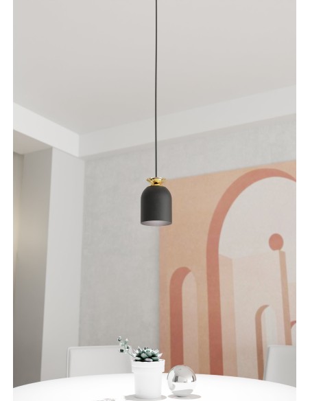 Lampa wisząca TARGET 1 BLACK EMIBIG