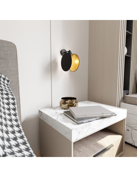 Kinkiet MOTIF K1 BLACK EMIBIG