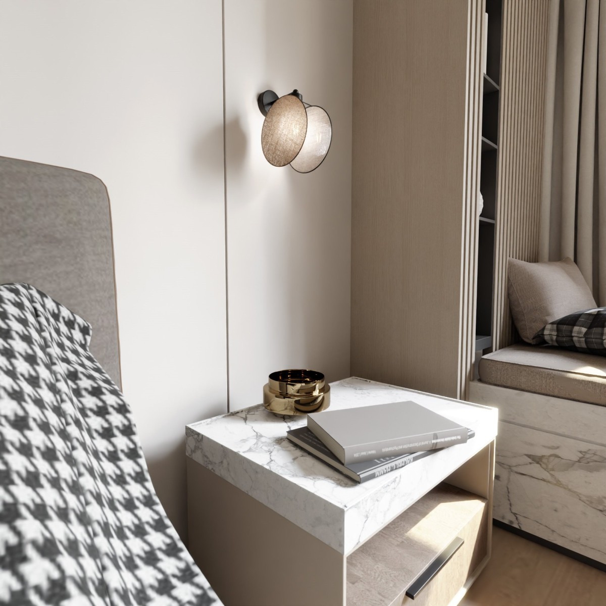 Kinkiet MOTIF K1 NATURAL EMIBIG