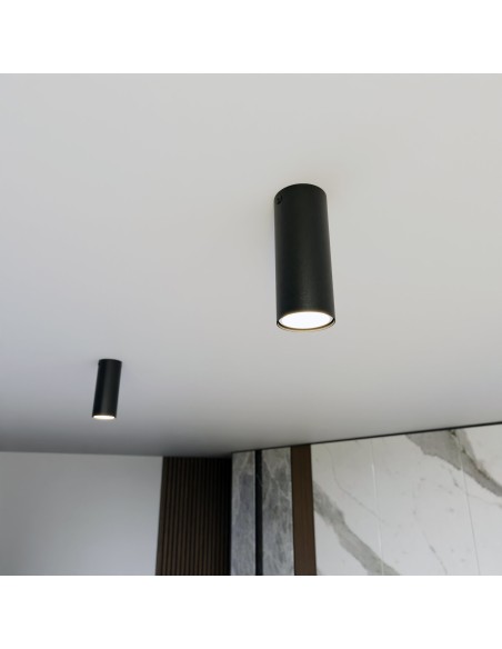 Lampa sufitowa TECNO 1S BLACK EMIBIG