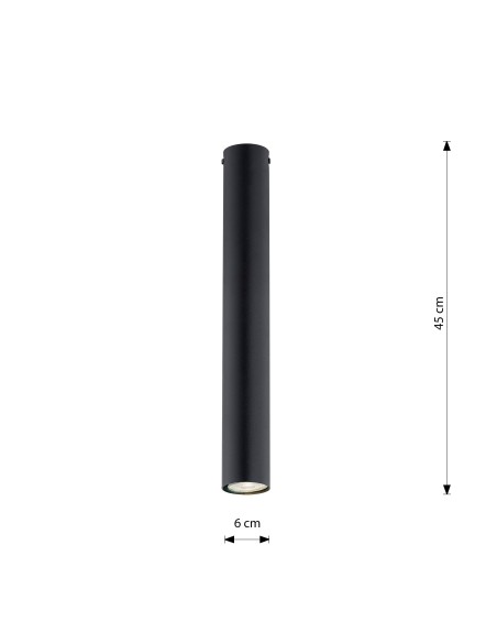 Lampa sufitowa TECNO 1L EMIBIG