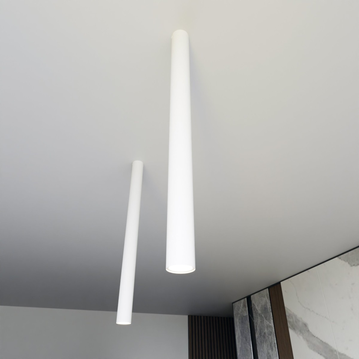 Lampa sufitowa TECNO 1XXL WHITE EMIBIG