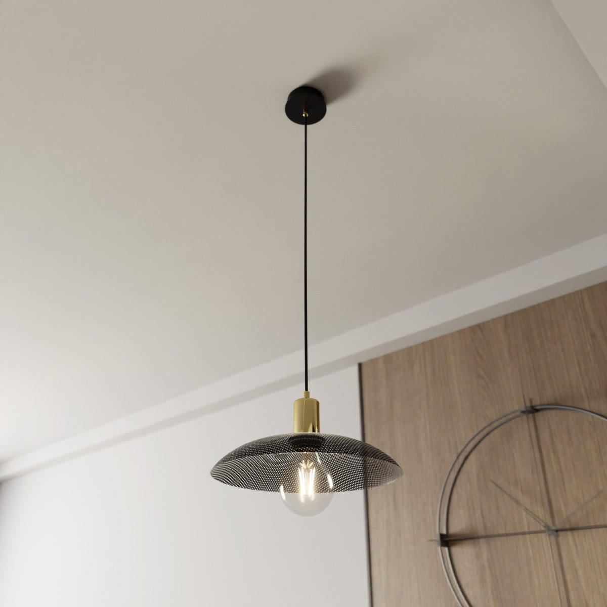 Lampa wisząca SPIRIT 1 BLACK EMIBIG