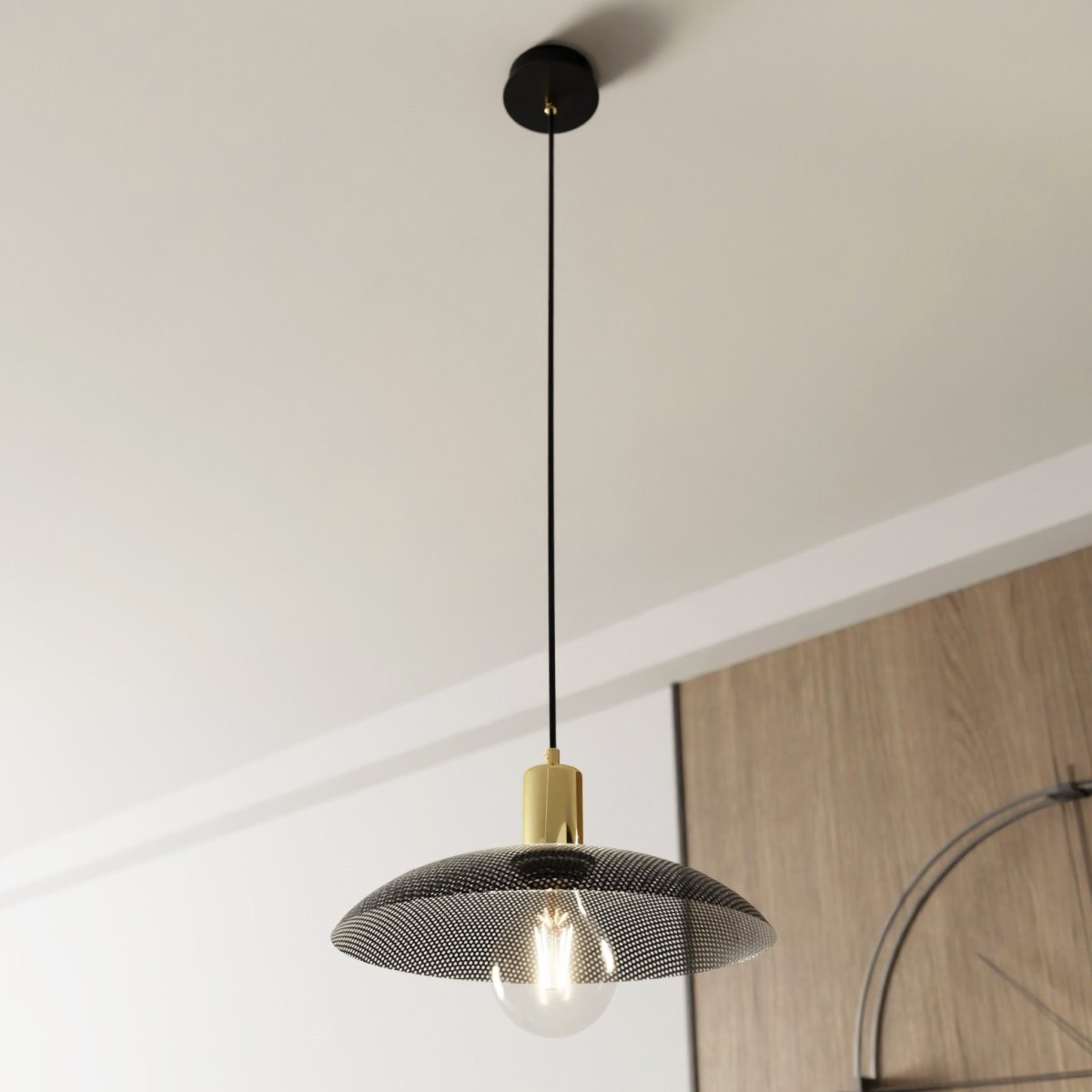 Lampa wisząca SPIRIT 1 BLACK EMIBIG