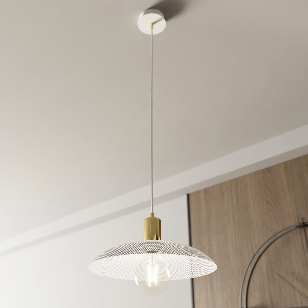 Lampa wisząca SPIRIT 1 WHITE EMIBIG