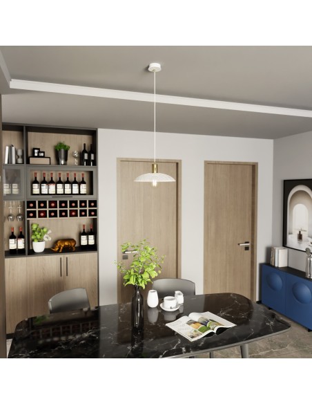 Lampa wisząca SPIRIT 1 WHITE EMIBIG