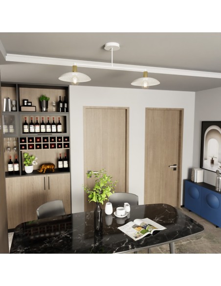 Lampa wisząca SPIRIT 2 WHITE EMIBIG