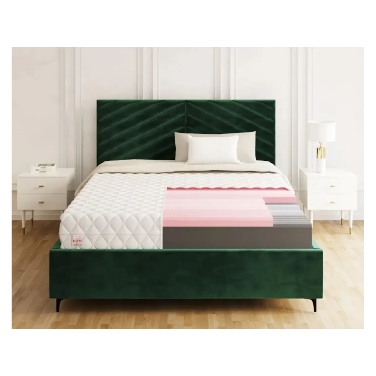 Materac SELECT MAX PLUS FDM piankowy