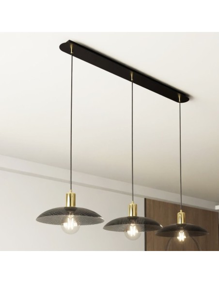 Lampa wisząca SPIRIT 3 BLACK EMIBIG