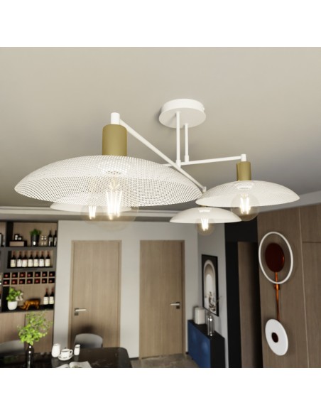 Lampa wisząca SPIRIT 4 WHITE EMIBIG