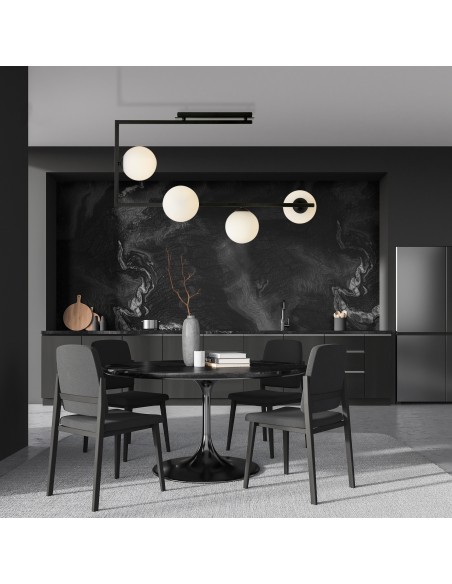 Lampa sufitowa SOMA 4 OPAL EMIBIG