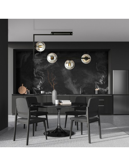 Lampa sufitowa SOMA 4 GRAFIT EMIBIG