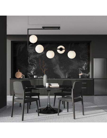 Lampa sufitowa SOMA 5 OPAL EMIBIG