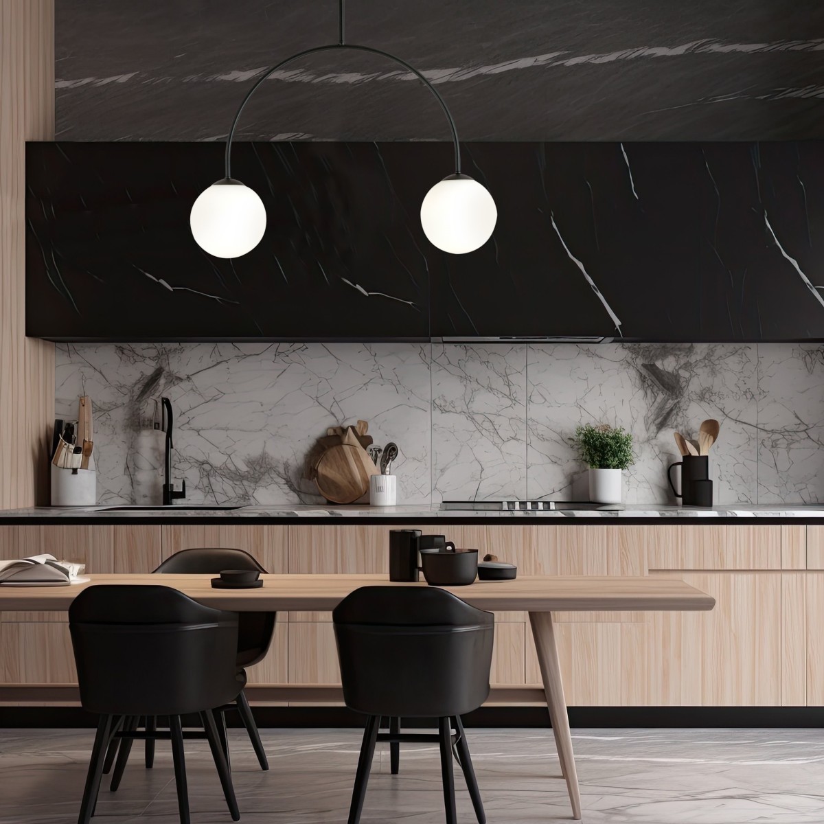 Lampa sufitowa ARCHI 2 OPAL EMIBIG