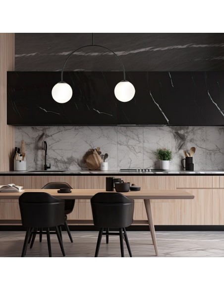 Lampa sufitowa ARCHI 2 OPAL EMIBIG