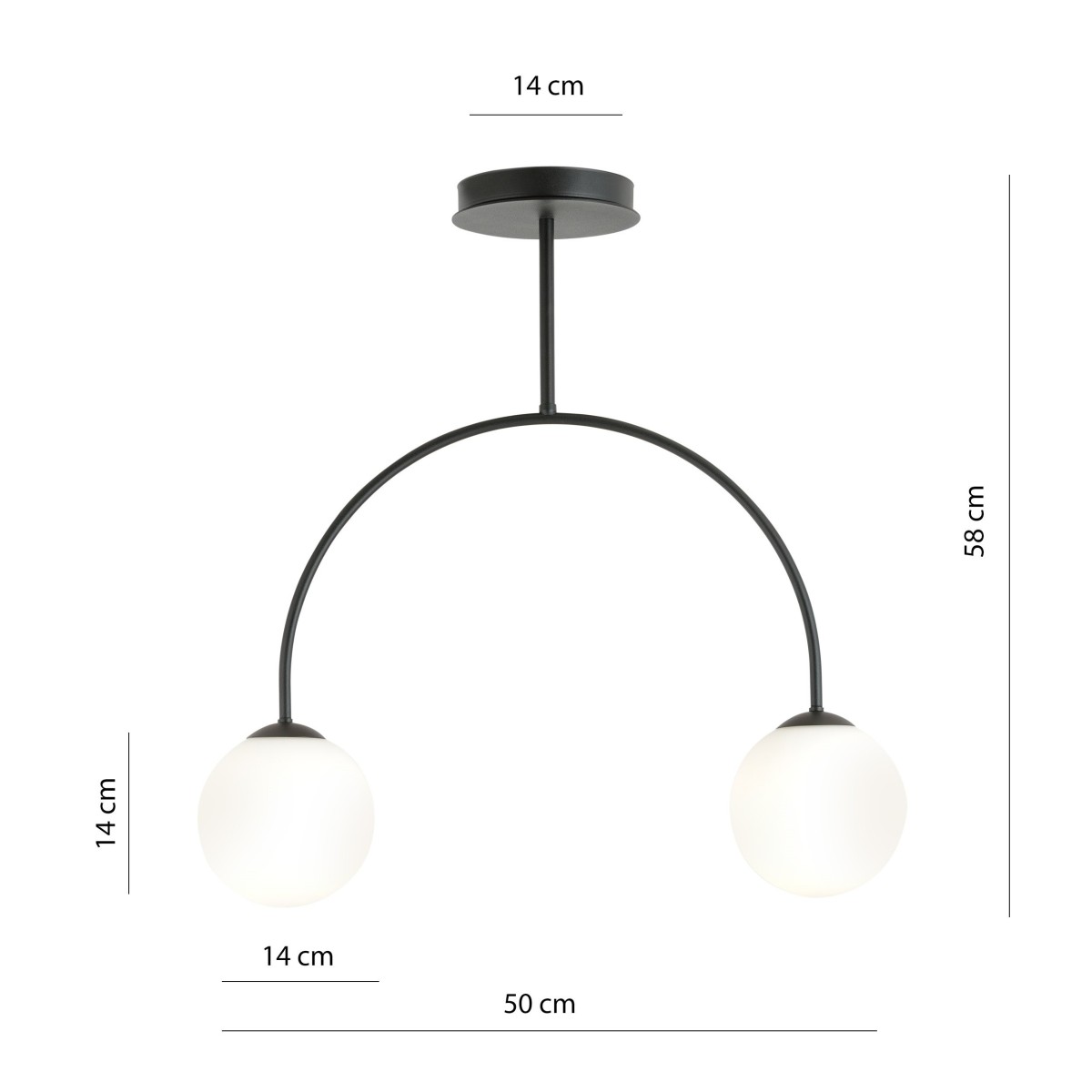 Lampa sufitowa ARCHI 2 EMIBIG