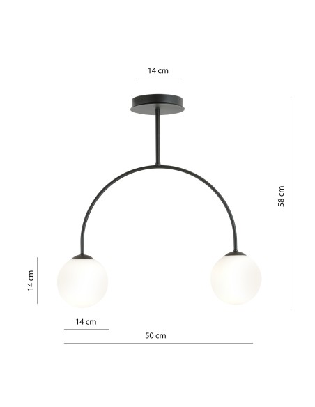 Lampa sufitowa ARCHI 2 EMIBIG