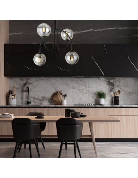 Lampa sufitowa ARCHI 4A GRAFIT EMIBIG