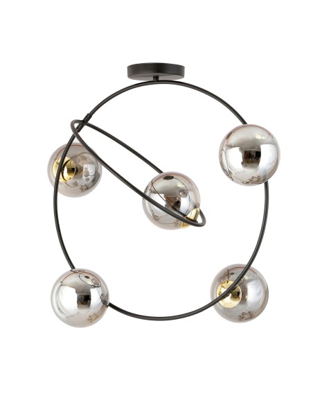 Lampa sufitowa STARDOM 5 GRAFIT EMIBIG