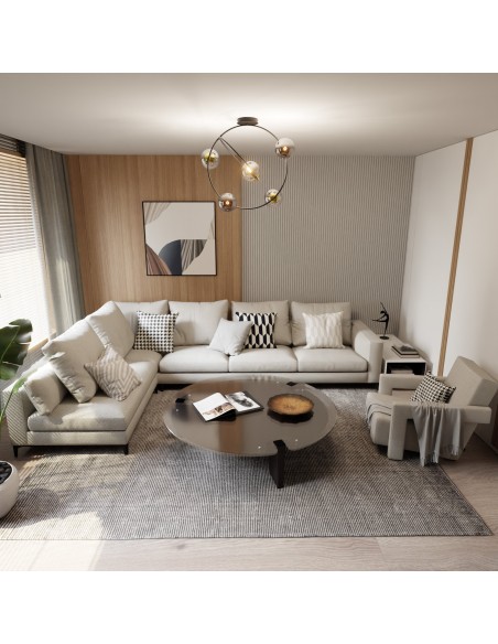 Lampa sufitowa STARDOM 5 GRAFIT EMIBIG