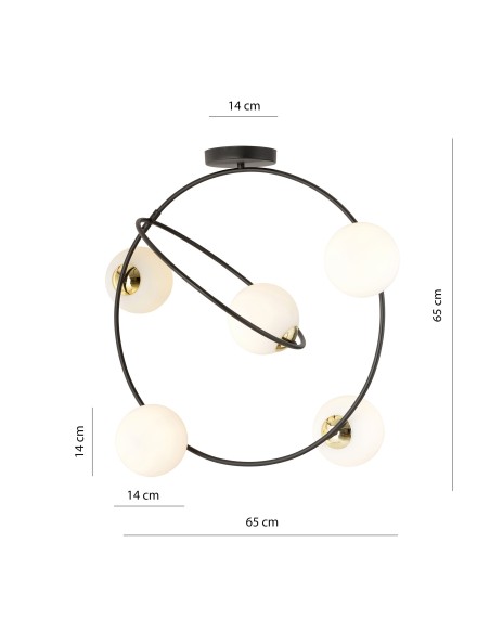 Lampa sufitowa STARDOM 5 EMIBIG