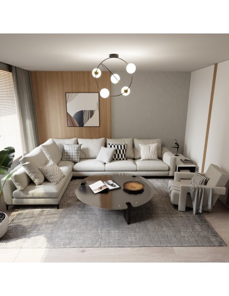 Lampa sufitowa STARDOM 5 OPAL EMIBIG