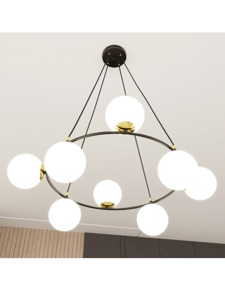 Lampa wisząca AZURA 8 EMIBIG