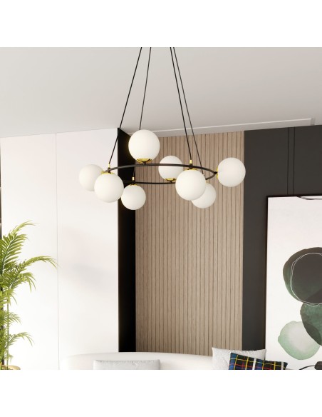 Lampa wisząca AZURA 8 EMIBIG