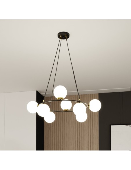 Lampa wisząca AZURA 8 EMIBIG