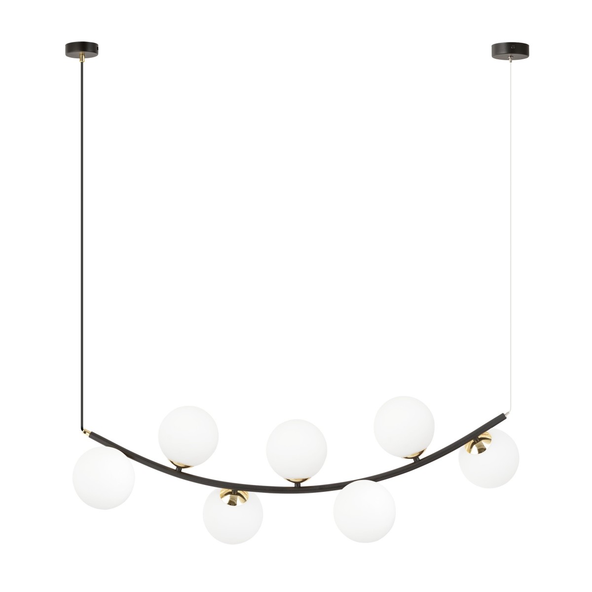 Lampa wisząca RITZ 7 OPAL EMIBIG