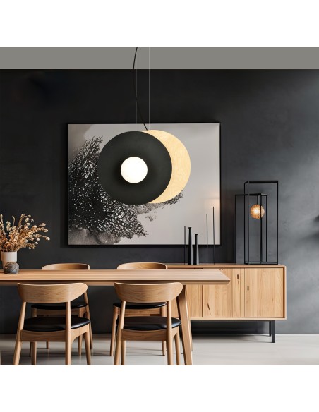 Lampa wisząca SOHO 2 OPAL EMIBIG