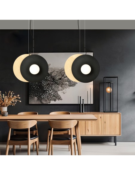 Lampa wisząca SOHO 4 OPAL EMIBIG