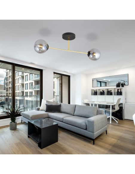 Lampa sufitowa MAGNUM 2 BL GRAFIT EMIBIG