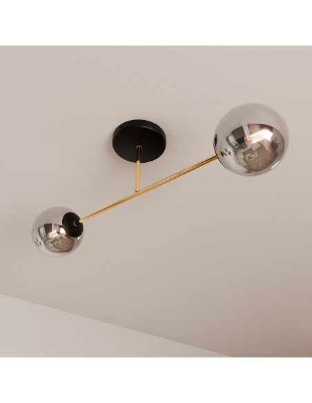 Lampa sufitowa MAGNUM 2 BL GRAFIT EMIBIG