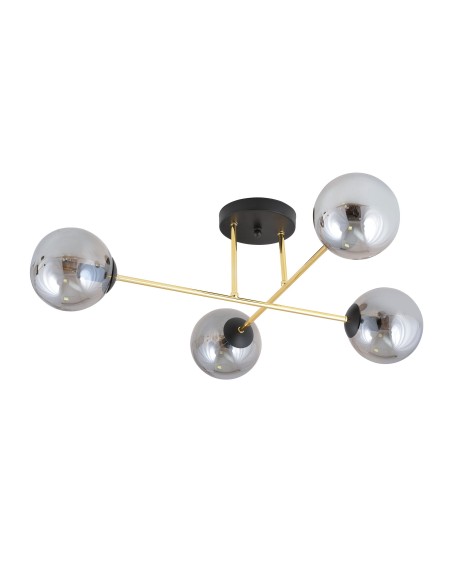 Lampa sufitowa MAGNUM 4 BL GRAFIT EMIBIG