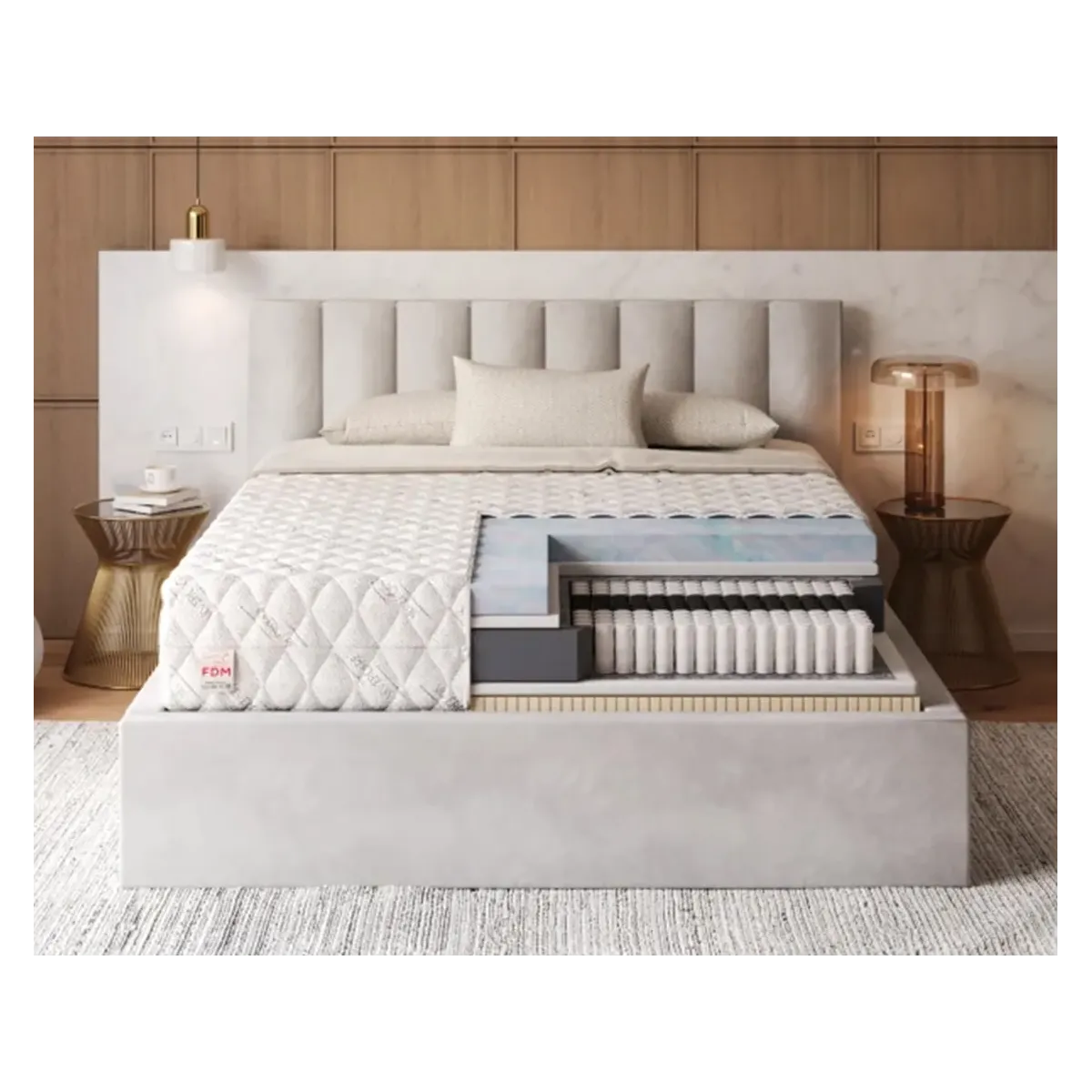 Materac LUMINO FDM kieszeniowy