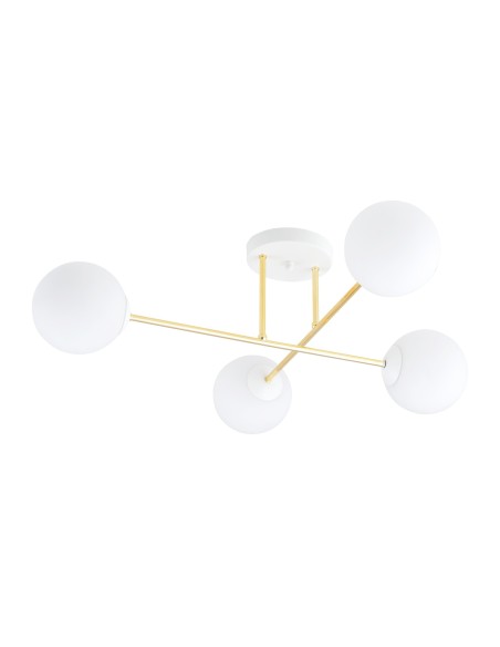 Lampa sufitowa MAGNUM 4 WH OPAL EMIBIG