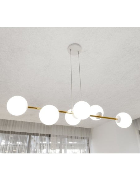 Lampa wisząca GRAVITY 6 WH EMIBIG